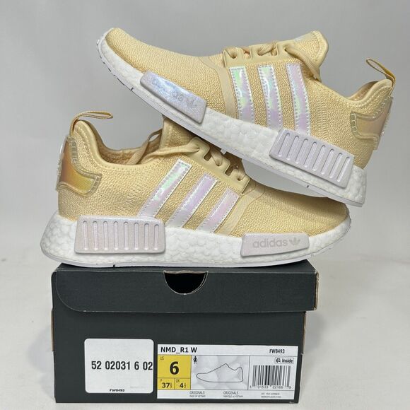 Adidas NMD R1 WMNS “Iridscent Yellow” 2024